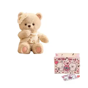 Плюшевый мишка Birthday Bear, мягкая игрушка, высота 40 см Fat Fat Dragon