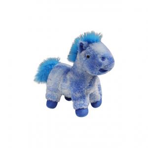 Плюшевая кукла Healing Sweet Plush Rainbow Horse высотой 22см/35см Mr. Toy, синий