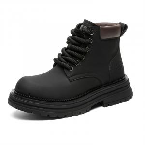 V ZERO FIVE Короткие ботинки Мартин 3,5 см унисекс черные женские 2861 на флисовой подкладке, цвет Black Women's 2861 (Fleece-Lined)