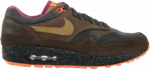 Кроссовки Nike Air Max 1 Premium 'Spanish Moss', черный