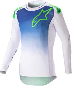 Мотокросс джерси Alpinestars Supertech Risen, синий/белый