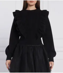 Свитер regular fit Silvian Heach, черный