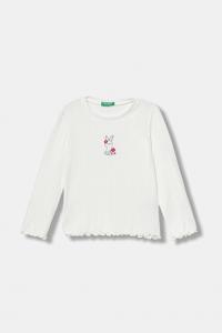 Детский лонгслив United Colors Of Benetton, белый