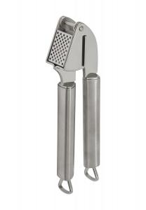 Пресс для чеснока Парма, можно мыть в посудомоечной машине KüChenprofi, серебро