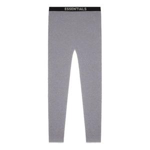 Брюки fw20 heather thermal pants 'dark grey' Fear Of God Essentials, серый