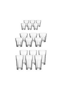 Набор стаканов Leonardo Rock, 18 штук