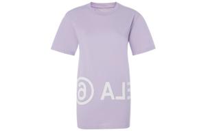 Футболка женская Mm6 Maison Margiela, белый / черный