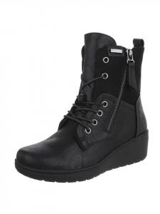 Ital-Design Черные туфли на высоком каблуке