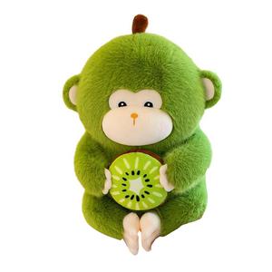 Happy Fish Плюшевая игрушка милая зеленая капибара обезьянка