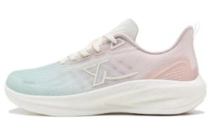 Кроссовки Light Wing женские с низким верхом, зеленые/розовые Xtep