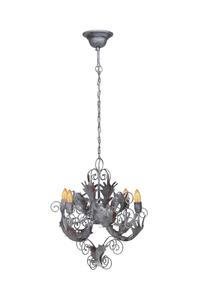 Подвесной светильник Kayoom серебристый, 67/61/61 см