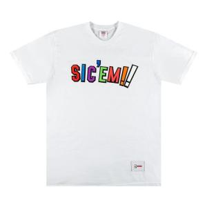 Футболка Supreme x WTAPS Sic'em! Tee 'White', белый