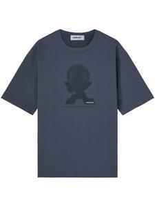 Футболка из хлопка с графическим принтом AMBUSH Sound, серый