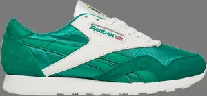 Кроссовки 24 kilates x classic nylon 'f.c.v.k' Reebok, зеленый