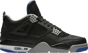 Кроссовки Air Jordan 4 Retro BG Motorsports Alternate, черный