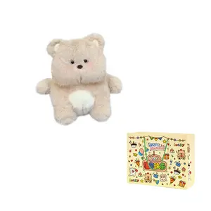 Плюшевая кукла Milk Tea Bear высотой 35 см HUHUXIONG