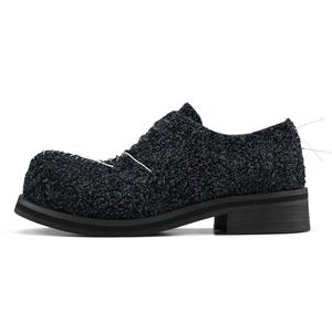 HANQIAORIJI Повседневные мужские туфли серии Abyss, темно-синие