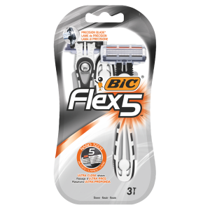 Bic Flex 5 бритва мужская, 3 шт/1 упаковка