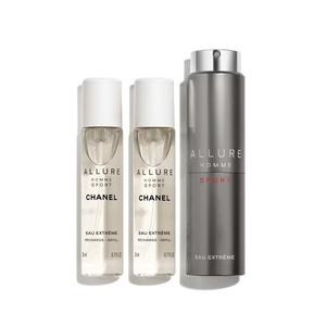 Парфюмерная вода с возможностью смены блока Chanel Allure Homme Sport Eau Extreme, 3x20 мл