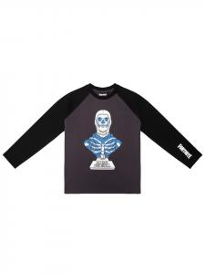 Футболка с длинным рукавом Fortnite для мальчиков, черный цвет Fortnite
