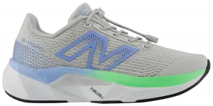 Кроссовки New Balance FuelCell Propel v5 Bungee Lace Little Kid 'Grey Matter Electric Sky Jade', серый