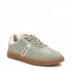 Женские кружевные кроссовки Refresh в цвете хаки Xti