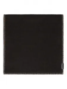 Шерстяной шарф Lemaire, коричневый