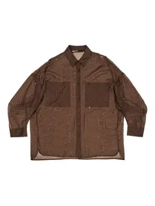 Рубашка оверсайз Bimba Y Lola, коричневый