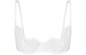 Свадебное платье, кружевной бюстгальтер без подкладки, модель SNOW/Snow Skims, snow/snow