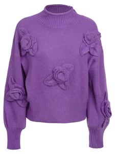 Свитер Influencer, фиолетовый