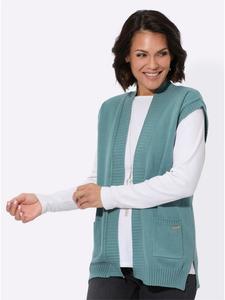 WITT WEIDEN Вязаный жилет нефритового цвета