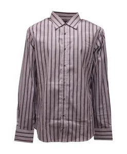 Итальянская полосатая рубашка Dsquared2, фиолетовый