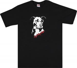 Футболка Supreme Pitbull Tee 'Black', черный