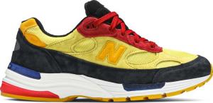 Кроссовки New Balance 992 Made in USA 'Atomic Yellow Red', желтый