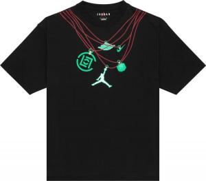 Футболка Air Jordan x Clot Jade T-Shirt 'Black', черный