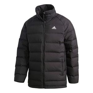 Пуховик adidas Helionic Stand Collar Stay Warm Casual Sports Down Jacket Black, черный
