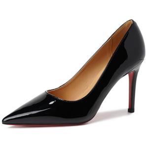 WEISHIBANGWEI Тонкие каблуки на шпильке для женщин черные, цвет Black