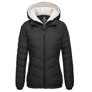 Куртка утепленная с капюшоном Wantdo, черный