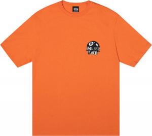 Футболка Stussy 8 Ball Corp. Tee 'Coral', оранжевый