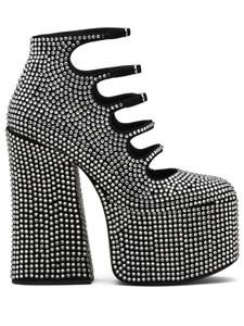 Marc Jacobs туфли The Kiki 160 со стразами, черный
