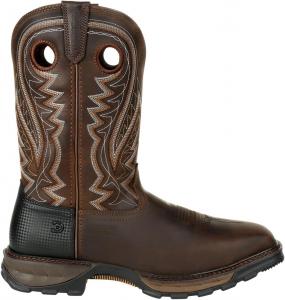Мужские ботинки Durango Maverick Xp с стальным носком и защищенные от проколов, шоколадный