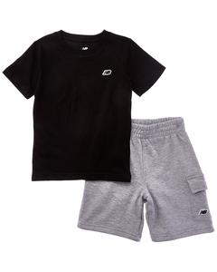 New Balance комплект из 2 футболок, черный