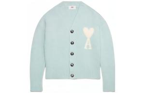 Парижский вязаный кардиган на пуговицах Ami De Coeur AMIPARIS, синий