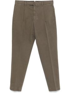 Зауженные брюки Dell'oglio, коричневый