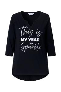 Топ Janet & Joyce Shirt, черный