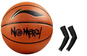 LINING Коллекция CBA баскетбольный мяч PU коричневый размер 7 тренировочный соревновательный