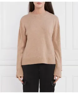 Шерстяной свитер Regular fit Marc Cain, коричневый