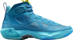 Кроссовки Naruto x Zion Williamson x Air Jordan 37 Rasengan, синий