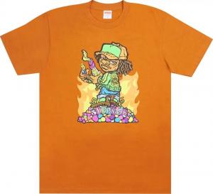 Футболка Supreme Molotov Kid, оранжевый