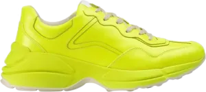 Кроссовки Gucci Rhyton Fluorescent Yellow, желтый